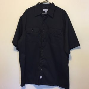 Carhartt Relaxed Fit button down shirt.